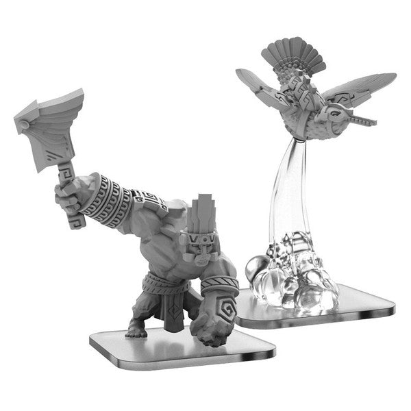 Monsterpocalypse - First Guardians: Hummingbird Spirits & Temple Giant