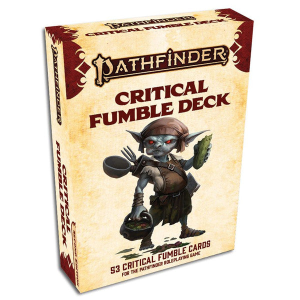 (BSG Certified USED) Pathfinder: RPG - Critical Fumble Deck