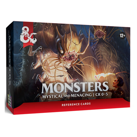 Dungeons & Dragons: Reference Cards - Monsters: Mystical & Menacing (CR 0 - 5)