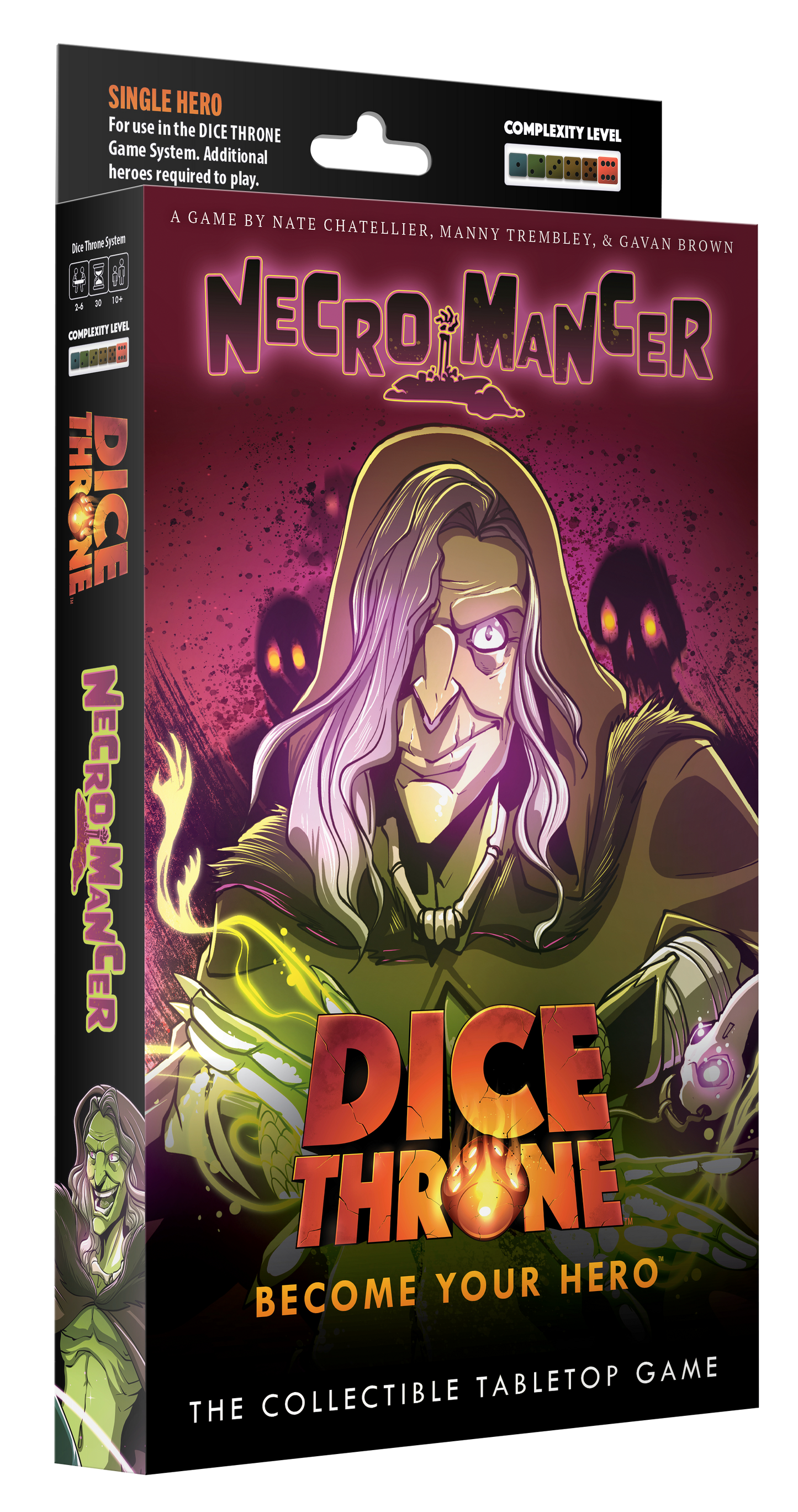 (BSG Certified USED) Dice Throne - Necromancer