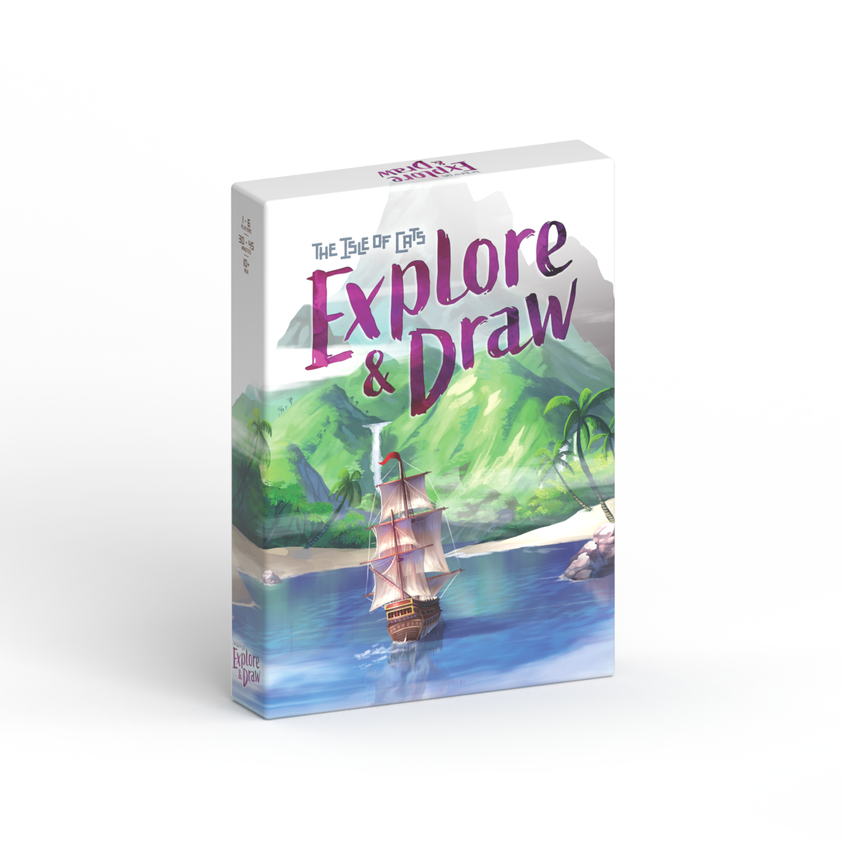 (BSG Certified USED) The Isle of Cats: Explore & Draw