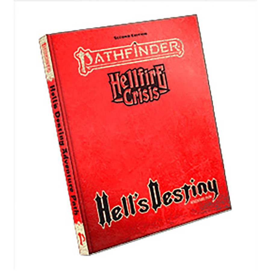 (BSG Certified USED) Pathfinder: RPG - Adventure Path - Hellfire Crisis: Hell's Destiny (Special Edition)