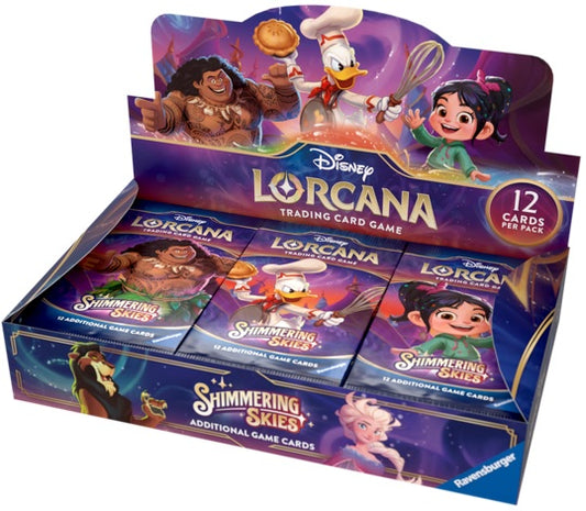 Disney Lorcana TCG: Shimmering Skies - Booster Box (24 packs)