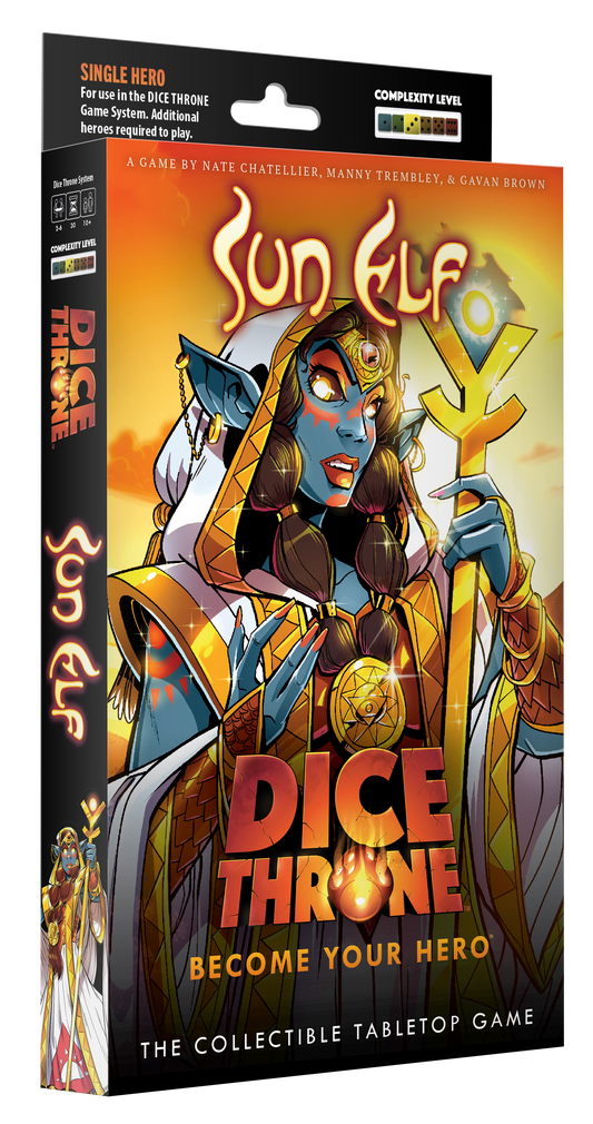 (BSG Certified USED) Dice Throne - Sun Elf
