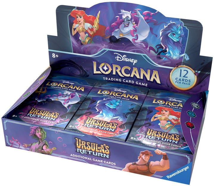 Disney Lorcana TCG: Ursula's Return - Booster Box (24 packs)