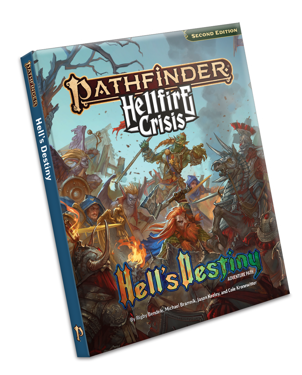 (BSG Certified USED) Pathfinder: RPG - Adventure Path - Hellfire Crisis: Hell's Destiny