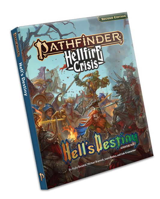 (BSG Certified USED) Pathfinder: RPG - Adventure Path - Hellfire Crisis: Hell's Destiny