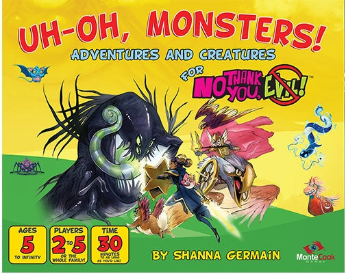 (BSG Certified USED) No Thank You, Evil! - Uh-Oh, Monsters!