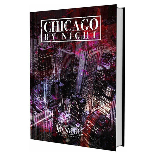 Vampire: The Masquerade - Chicago by Night hardcover sourcebook cover