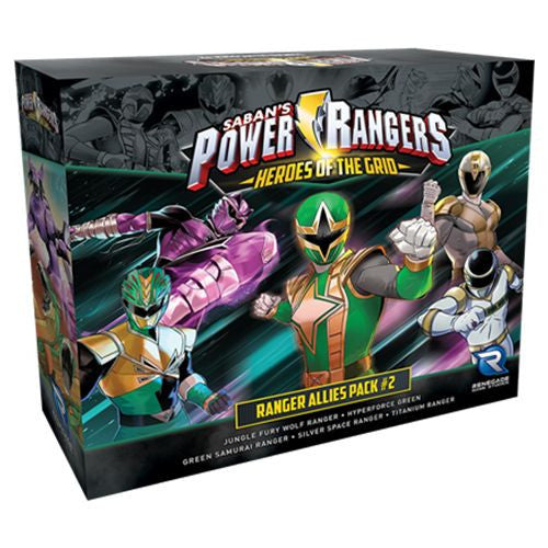 (BSG Certified USED) Power Rangers: Heroes of the Grid - Ranger Allies Pack #2