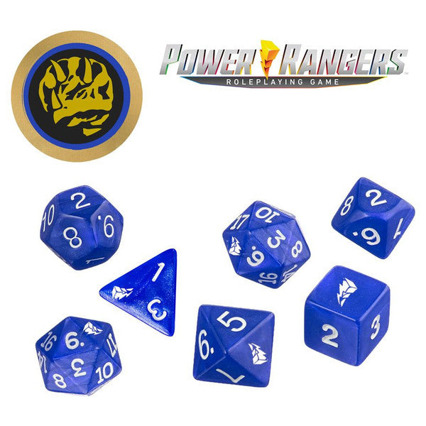 Power Rangers: Roleplaying Game - Blue Ranger Dice Set