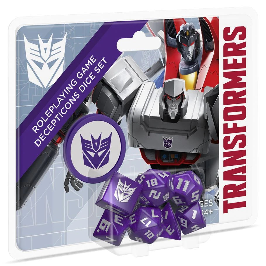 Transformers Roleplaying Game - Decepticon Dice Set