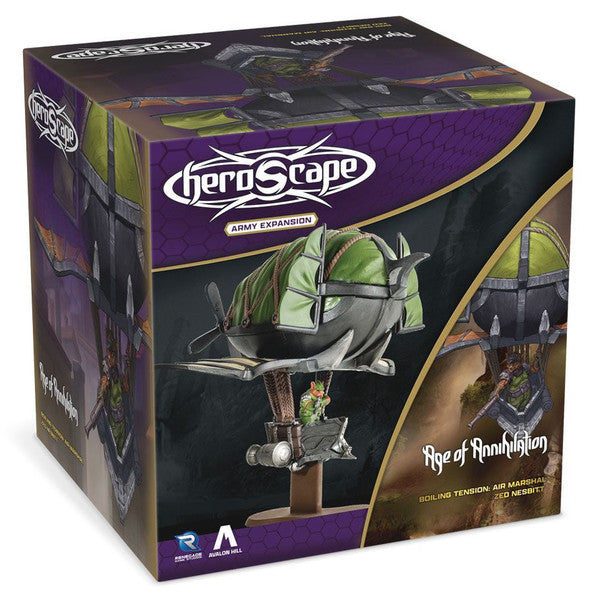 Heroscape: Age of Annihilation - Boiling Tension: Air Marshal Zed Nesbitt