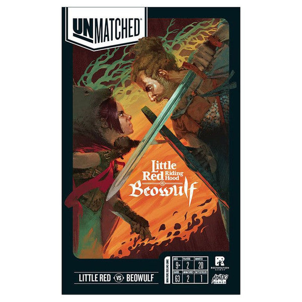 (BSG Certified USED) Unmatched - Little Red Riding Hood vs. Beowulf
