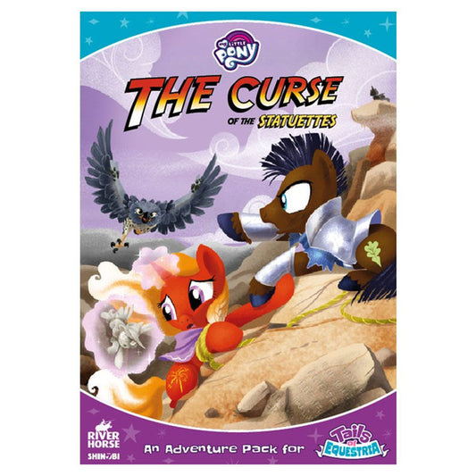 (BSG Certified USED) My Little Pony: Tails of Equestria RPG - The Curse of the Statuettes (Book & Screen)