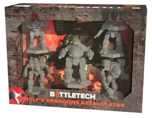 BattleTech - Miniature Force Pack: Wolf's Dragoons Assault Star