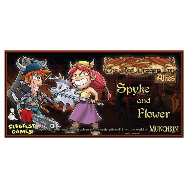 (BSG Certified USED) Red Dragon Inn - Allies: Spyke & Flower