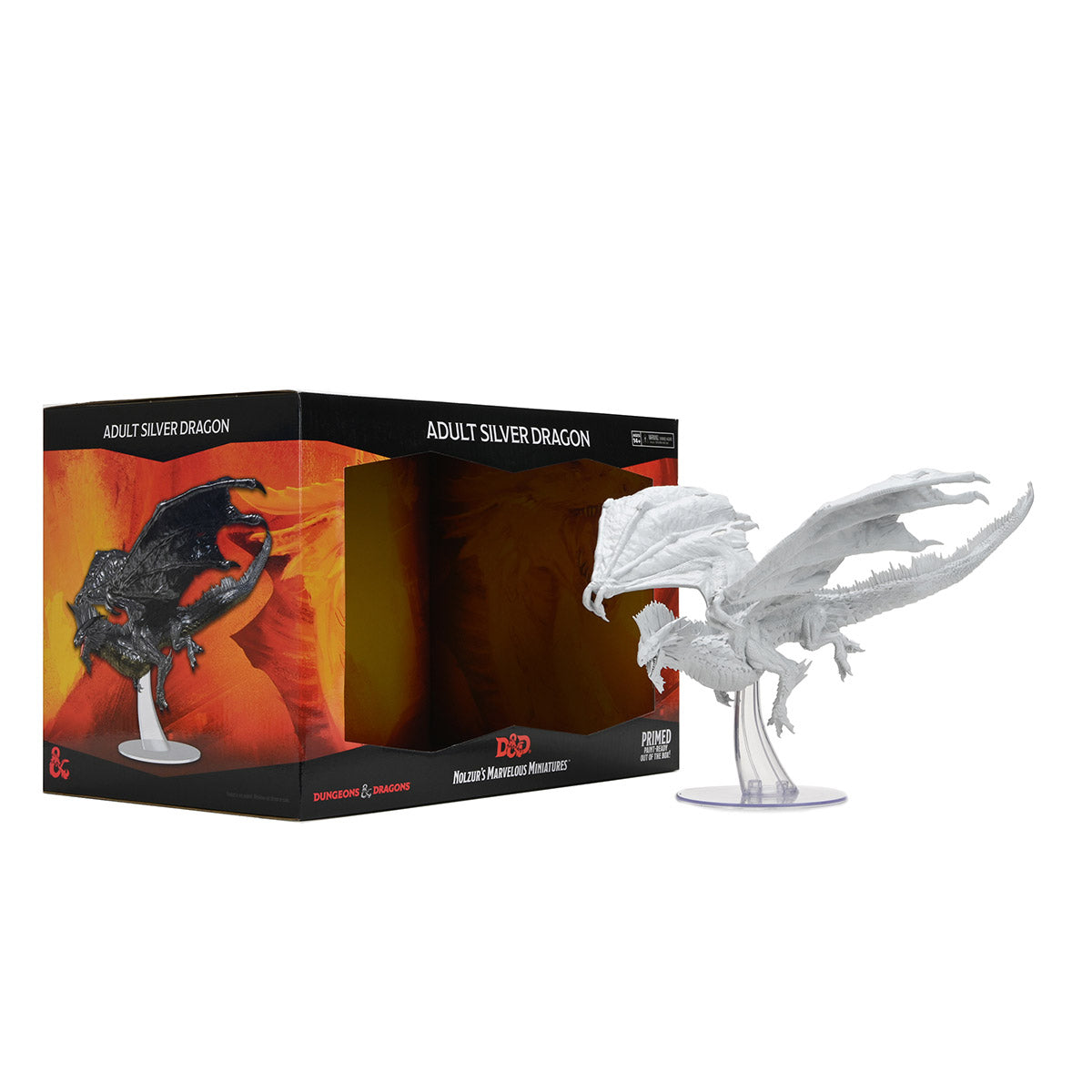 Nolzur's Marvelous Unpainted Miniatures - Adult Silver Dragon