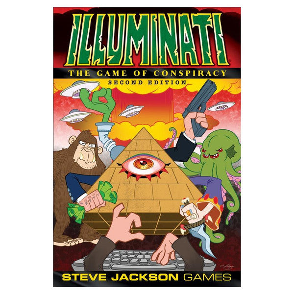 (BSG Certified USED) Illuminati: The Game of Conspiracy (2nd Edition)