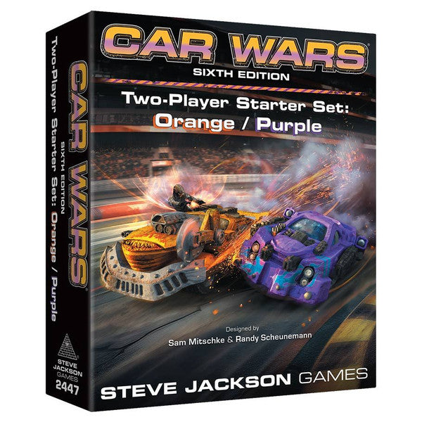 Car Wars (6th Edition) - Two Player Starter Set: Orange / Purple