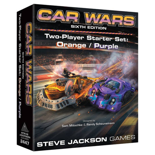 Car Wars (6th Edition) - Two Player Starter Set: Orange / Purple