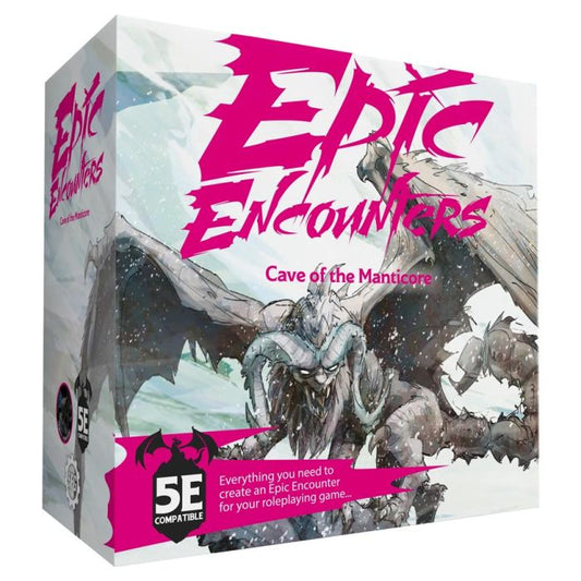 (BSG Certified USED) Epic Encounters: Cave of the Manticore