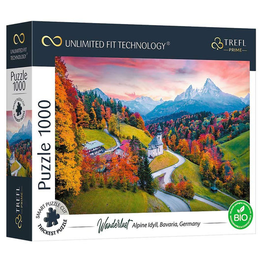 Wanderlust: Alpline Idyll, Bavaria, Germany Prime Puzzle (1000pc)