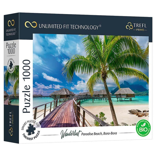 Wanderlust: Paradise Beach, Bora-Bora Prime Puzzle (1000pc)