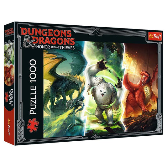 Dungeons & Dragons: Legendary Monsters of Faerun Puzzle (1000pc)