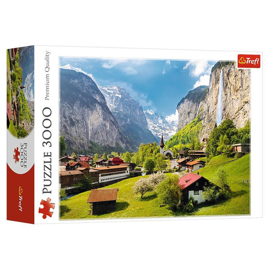 Lauterbrunnen, Switzerland Puzzle (3000pc)