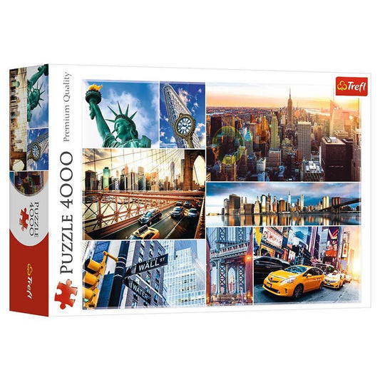 New York Collage Puzzle (4000pc)