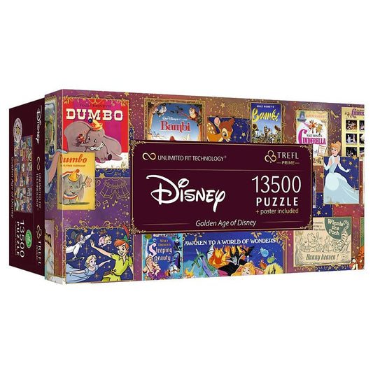 Disney: Golden Age of Disney Prime Puzzle (13500pc + Poster)