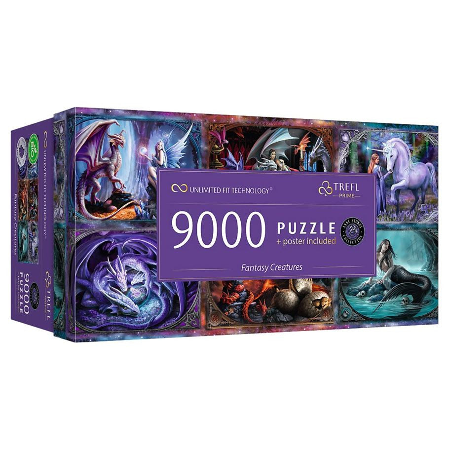 Anne Stokes: Fantasy Creatures Prime Puzzle (9000pc + Poster)