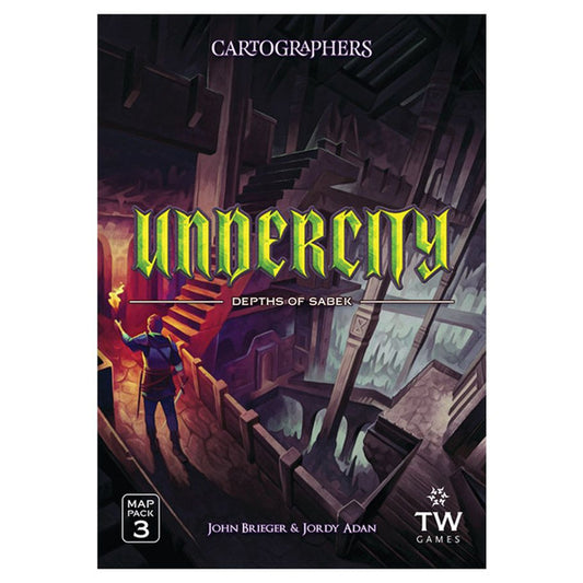 Cartographers: Heroes - Map Pack #3: Undercity, Depths of Sabek