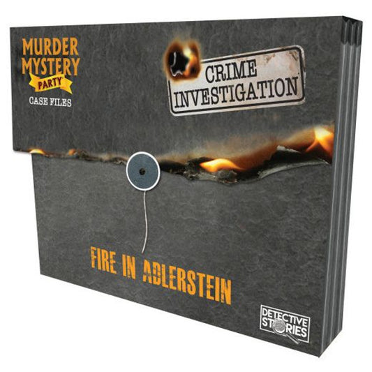 (BSG Certified USED) Murder Mystery Party: Case Files - Fire in Alderstein
