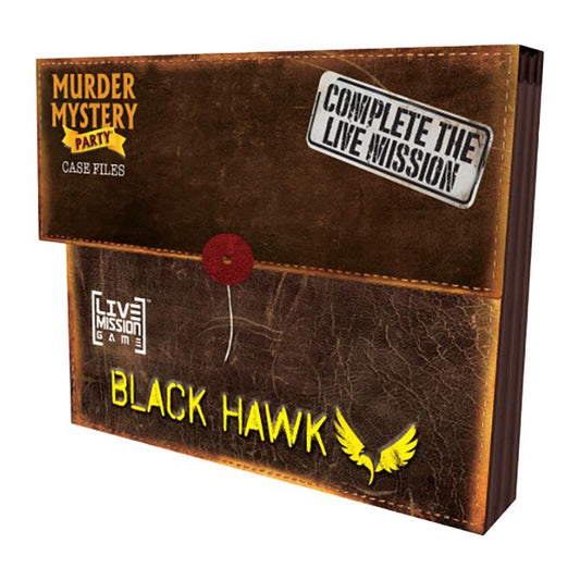 (BSG Certified USED) Murder Mystery Party: Case Files - Mission Black Hawk