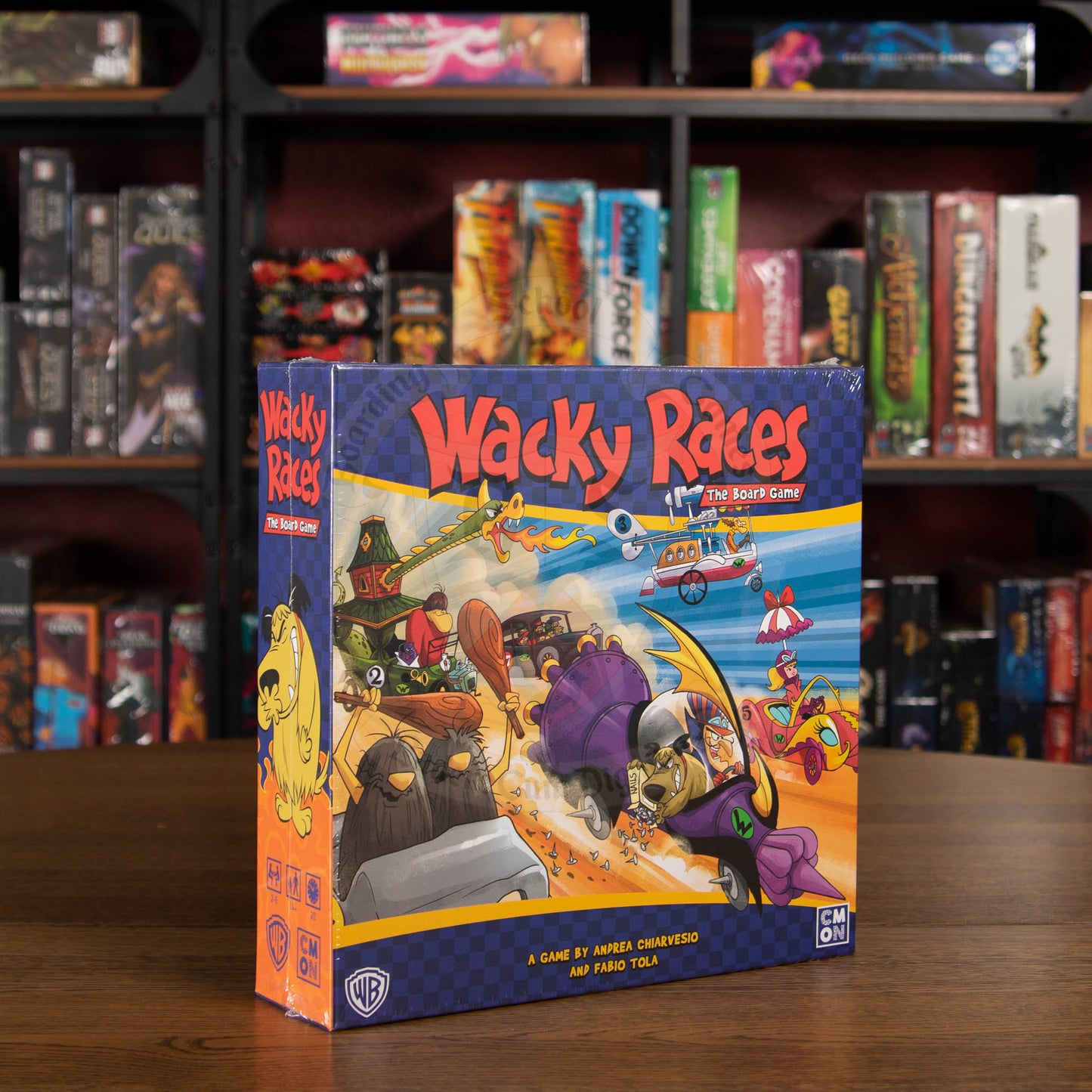 (BSG Certified USED) Wacky Races: The Board Game