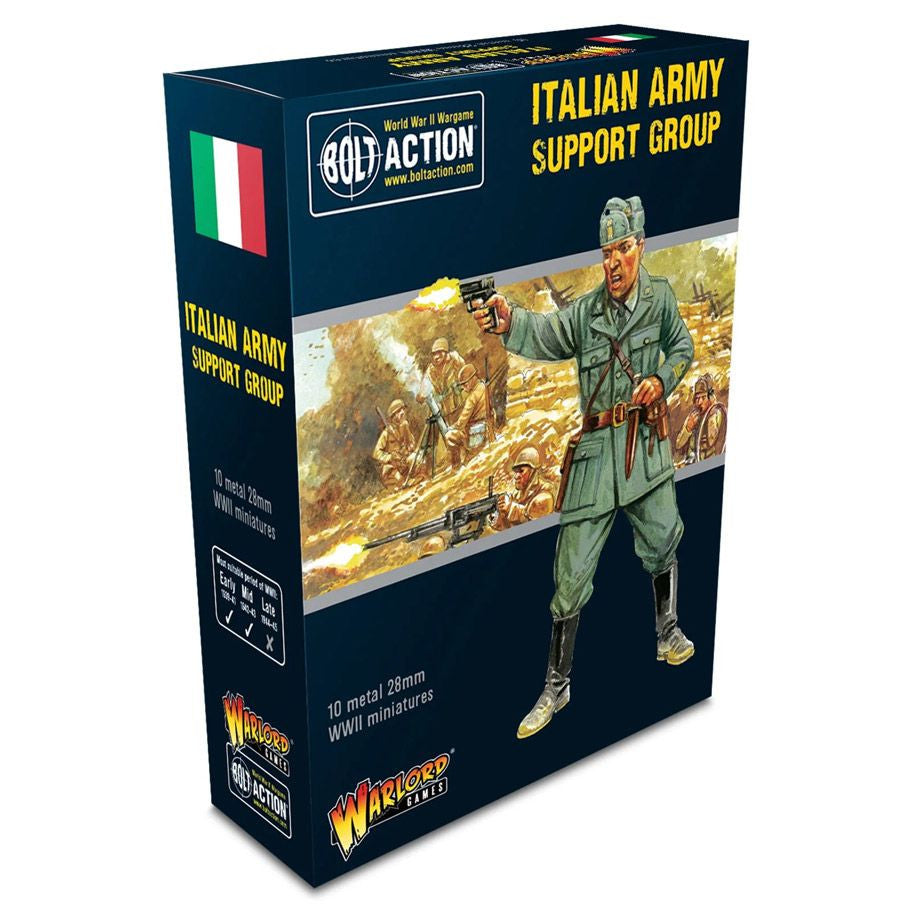 Bolt Action - Italian Army Support Group