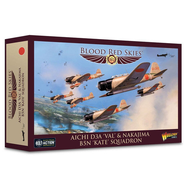 Blood Red Skies - Aichi D3A 'Val' & Nakajima B5N 'Kate' Squadron