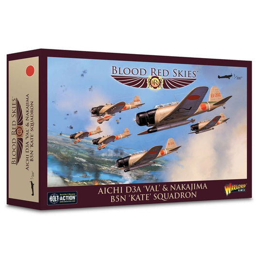 Blood Red Skies - Aichi D3A 'Val' & Nakajima B5N 'Kate' Squadron