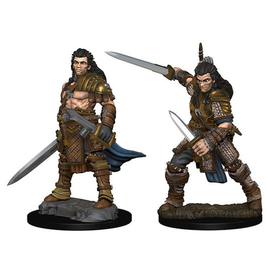 Pathfinder: Deep Cuts Unpainted Miniatures - Human Male Fighter