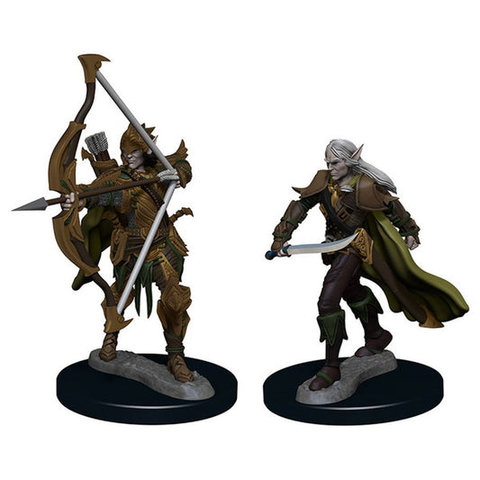 Pathfinder: Deep Cuts Unpainted Miniatures - Elf Male Fighter (72598)