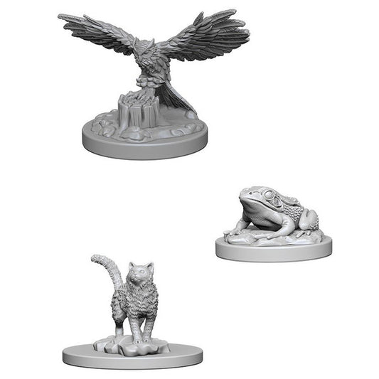 Wizkids: Deep Cuts Unpainted Miniatures - Familiars