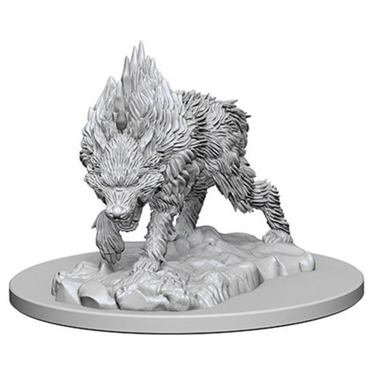 Pathfinder: Deep Cuts Unpainted Miniatures - Dire Wolf
