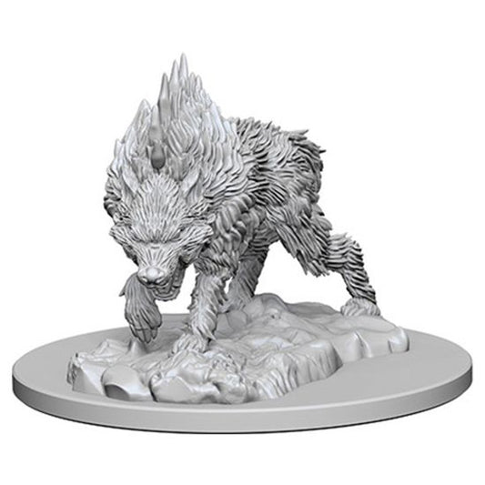 Pathfinder: Deep Cuts Unpainted Miniatures - Dire Wolf