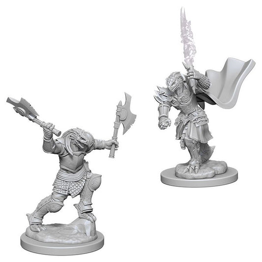 Nolzur's Marvelous Unpainted Miniatures - Dragonborn Female Fighter (73199)