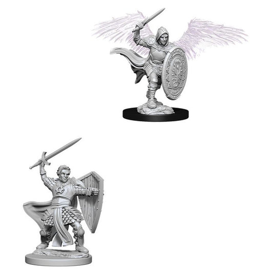 Nolzur's Marvelous Unpainted Miniatures - Aasimar Male Paladin