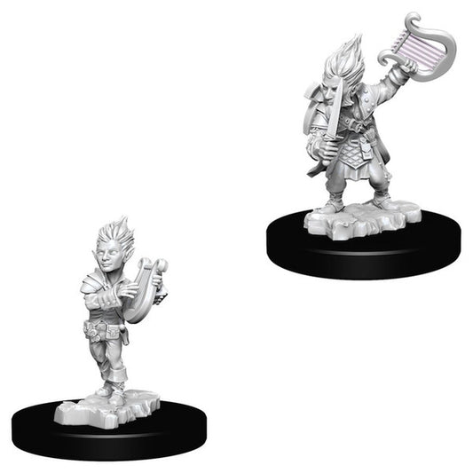 Pathfinder: Deep Cuts Unpainted Miniatures - Gnome Male Bard
