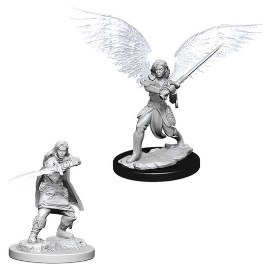 Nolzur's Marvelous Unpainted Miniatures - Female Aasimar Fighter