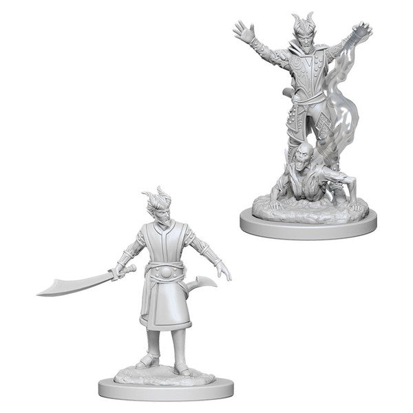 Nolzur's Marvelous Unpainted Miniatures - Male Tiefling Warlock